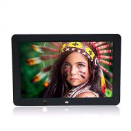 Kecar 12-Inch Digital Photo Frame with Motion Sensor Digital Photo Frame MP3 Music and HD Video Playback,Ultra Slim Design [Ship from USA Directly]