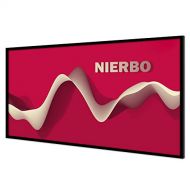 NIERBO Nierbo Frame Projector Screen 16:9, 3D 4K Ultra HD Fixed Frame Home Theater Projection Screen with Kit，PVC (84 inch)