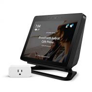 [아마존핫딜][아마존 핫딜] Echo Show (2nd Gen) + Echo Show Adjustable Stand + Amazon Smart Plug Bundle