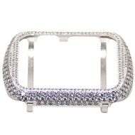 YALTOL for Iwatch/Apple Watch Series 4/3/2/1 Protection Frame with Rhinestone Diamond Metal Case Bezel,40mm,44mm,38mm,42mm