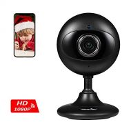 Wansview Home Security Camera, 1080P Wireless WiFi Indoor IP Surveillance Indoor Camera for Baby/Elder/Pet/Nanny Monitor with Night Vision and Two-Way Audio-K3 (Black)