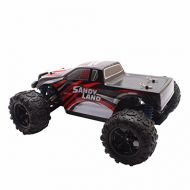 RC Cars,S9300 2.4Gh RC Racing Cars RTR 4 WD High Speed Waterproof Electronics Monster by Dacawin (Red)