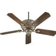 Quorum 69525-58, Cimarron Mystic Silver Uplight 52 Ceiling Fan with Wall Control