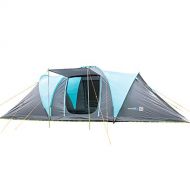 Skandika skandika Hammerfest 8 Personen Camping Zelt mit 2 Sonnendachern 2.000 mm Wassersaule (mit/ohne eingenahtem Zeltboden)