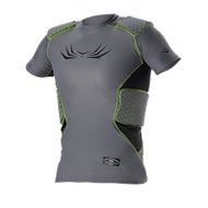 Alleson Athletic Alleson ADULT UPPER BODY INTEGRATED PROTECTOR MENS FOOTBALL PADDED SHIRT 5 PAD