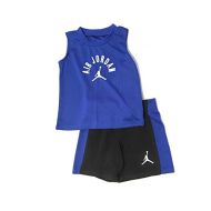 Jordan Air Infant Boys Tank Top and Shorts Set Black/Royal Size 24 Months