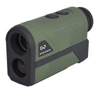 Wosports Hunting Rangefinder, Laser Speed Measure Range Finder, 6X MagnificationHigh AccuracyLong Horizontal Distance for Hunting Speed, Scan and Normal Measurements