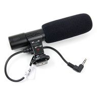 DURAGADGET Stereo SLR Camera Microphone for The Blackmagic Pocket Cinema Camera 4K