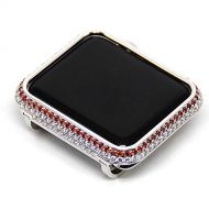 YALTOL for Iwatch/Apple Watch Series 4/3/2/1 Protection Frame with Rhinestone Diamond Metal Case Bezel,40mm,44mm,38mm,42mm