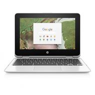 HP Chromebook x360 11-inch Convertible Laptop, Intel Celeron N3350, 4GB RAM, 32GB eMMC storage, Chrome OS (11-ae040nr, White)