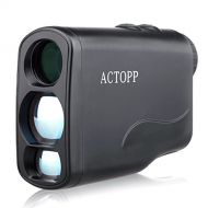 ACTOPP 600/550 Yards Golf Rangefinder with Scaning Speed Golf Scanning Jolt Golf Slope Correction Angle Height Horizontal Distance Measurement Function Perfect for Golf Hunting and