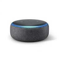 Amazon Echo Dot (3rd Gen) Charcoal Bundle with Philips Hue White & Color 2-pack A19 Smart Bulbs, Bluetooth & Zigbee compatible (No Hub Required)
