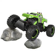 Best Choice Products Kids Rock Crawler Battery Powered Remote Control Monster Truck RC Toy w/ 4x4 Drive - Green