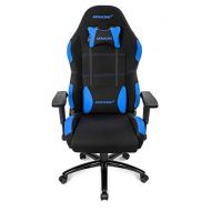 By AKRacing AKRacing Core Series EX-Wide Gaming Chair with Wide Seat, High and Wide Backrest, Recliner, Swivel, Tilt, Rocker and Seat Height Adjustment Mechanisms with 5/10 warranty - Black/Bl