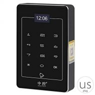AUWU ZK-FP10 Password IC Card Access Control System Attendance Employee Checking-in Machine Color OLED Display