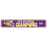 Fremont Die NCAA LSU Tigers 2019 Mens College Football National Champions Street Sign