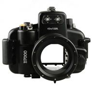 Market&YCY 40m / 130ft Water Resistant Housing Diving Hard Protective Case, for Nikon D7000 with 18-55mm Lens