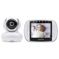 Motorola Baby Motorola MBP33XL 3.5 Video Baby Monitor with Digital Zoom, Two-Way Audio and Room Temperature Display