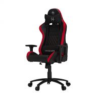 HHGears XL 500 Series PC Gaming Racing Chair Black and Red with HeadrestLumbar Pillows