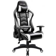 Homall Gaming Chair High Back Computer Chair Racing Style Office Chair Embossing Design Pu Leather Bucket Seat Desk Chair with Adjustable Armrest ErgonomicHeadrest and Lumbar Supp