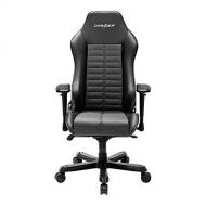 DXRacer Iron Series DOHIS133N with Name Racing Bucket Seat Office Chair X Large PC Gaming Chair Computer Chair Executive Chair Ergonomic Rocker with Pillows (Black)