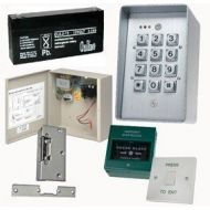 Digiteck TC232- DOOR ACCESS CONTROL KIT DIGITAL KEYPAD/ELECTRIC DOOR LOCK/PUSH TO EXIT