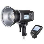 Flashpoint XPLOR 600 HSS TTL Battery-Powered Monolight with Built-in R2 2.4GHz Radio Remote System - Bowens Mount (AD600 TTL) with R2 Pro Transmitter for Canon