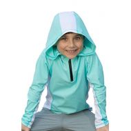 Waterhoody Boys/Girls Ultra-Premium Swim Shirt (Rash Guard) with a Hood