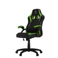 HHGears SM115 PC Gaming Racing Chair Black and Green