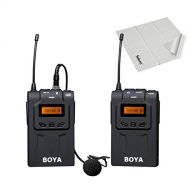 Selens BY-WM6 UHF Wireless Omni-directional Lavalier Microphone with 100m Operation Rang 48 Channels , More than 6 Hours Countinuous Operation for ENG EFP DV DSLR Video Camera