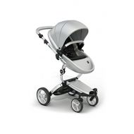 Mima Xari Stroller Authorized Seller ( Aluminum Chassis, Argento seat, Black Starter Pack