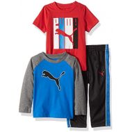 PUMA Boys Three Piece T-Shirt and Pant Set