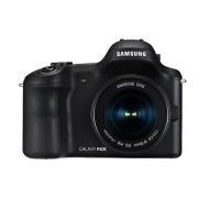 Samsung Galaxy NX EK-GN100ZKAXSG Wireless Smart Android 4G 20.3MP Compact System Camera with 18-55mm Lens - Black [International Model - No Warranty]