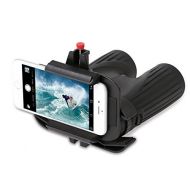 Snapzoom Universal Digiscoping Adapter for iPhone and Android Smartphones. Compatible with Binoculars Microscopes Spotting Scopes and Telescopes.