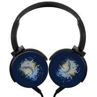 Carrington Wired Stereo Dolphin Swim Headphone Noise Cancelling Over Ear Portable Headset Earphone Earpiece