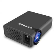 GAOAG Mini Portable Projector-2018 Updated Portable 2800 Lux Home Theater LCD Video Projector Supporting 1080P -30,000 Hour LED Full HD Projector, Compatible with HDMI USB SD Card VGA AV