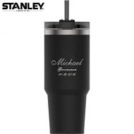 Personalized Stanley 30oz Black Vacuum Quencher / Tumbler, Free Engraving