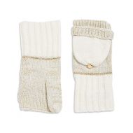MICHAEL Michael Kors Convertible Knit Pop-Top Mittens Womsns O/S