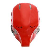 Xcoser Red Hood Mask Deluxe Helmet Full Head Adult Halloween Cosplay Costume Accessory Prop
