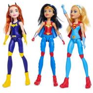 Super Hero Girls Lux and Beyond DC Superhero Girls Bundle Action Training Wonder Woman, Action Training Batgirl and Action Training Supergirl Toy/Doll/Set Bundle(3 Items)