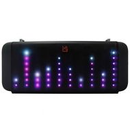 Mr. Dj Soul 4 Portable Speaker Buitl-in Bluetooth, FM Radio, USB/Micro SD Card, Rechargeable Battery & LED Party Light, 400W P.M.P.O
