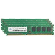 Adamanta Memory Adamanta 32GB (4x8GB) Memory Upgrade Asus TS300-E7/PS4 Tower Workstation Desktop Server DDR3 1333MHz PC3-10600 UDIMM 2Rx8 CL9 1.5v DRAM