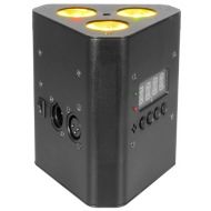 CHAUVET DJ EZwedge Tri Battery-Operated Tri-Color LED Wash Light wInfared Remote Control