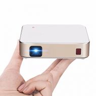 Mini Projector,ELEGIANT 1080P Pocket Projector 2000 lumens HD Android 4.4 with WIFI connection portable projector Intelligent Wireless Mobile Phone Projector for Home Outdoor Backy