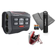 Bushnell 2018 Hybrid Golf Laser/GPS Rangefinder Bundle | Pinseeker w/Jolt, 1000 Yards, 5X Mag, Case | 201835 (+ PlayBetter Portable Charger, Microfiber Cleaning Towel & Extra CR2 B