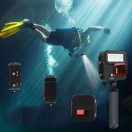 Atarstore 40M Diving Waterproof Underwater LED Video Flash Light for Gopro Hero 6 5 4 3+