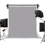 Kate 5x7ft  1.5x2.2m Gray Cloth Backdrop Photo Background Solid Gray Backdrop Fabric Pure Backdrop Cloth Photography Props Printed Backdrops for Photographers Photo Backdrop