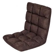 BuyHive Adjustable Floor Chair 14-Position Lazy Sofa Seat Lounger Folding Gaming Chair Foam Cushioned