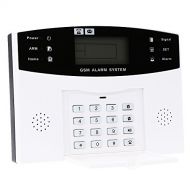 Walmeck Home Alarm Security System, Wireless GSM SMS Detector Sensor Kit App Remote Control for Home Burglar Security Alarm System