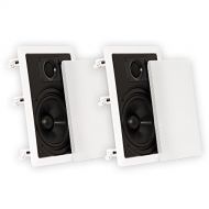 Theater Solutions CS6W In Wall 6.5 Speakers Surround Sound Home Theater Pair